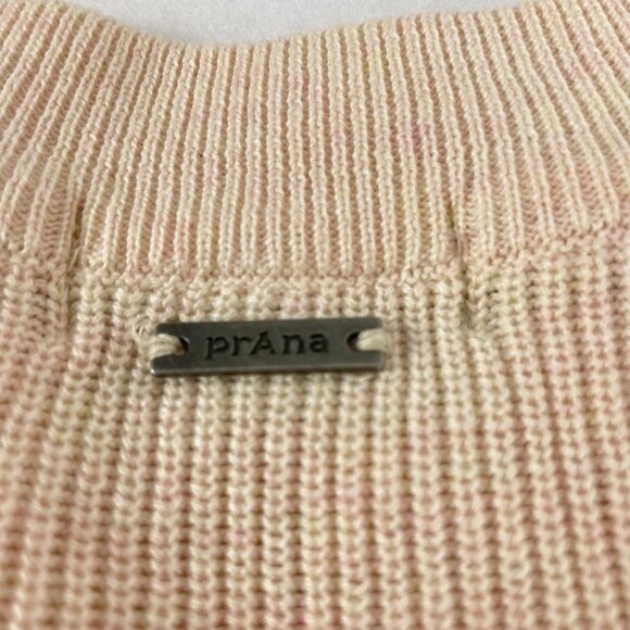 Prana Desert Road Organic Cotton Color Block Sweater Size S - Picture 4 of 12